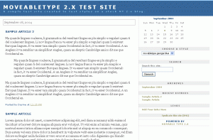Click to view the test site for Movabletype Georgia Blue